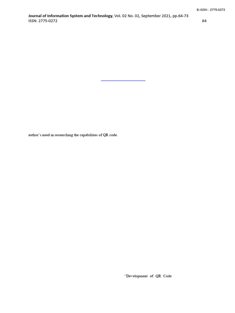 QR Code Data Sharing Web App Development | PDF | Qr Code | Software ...