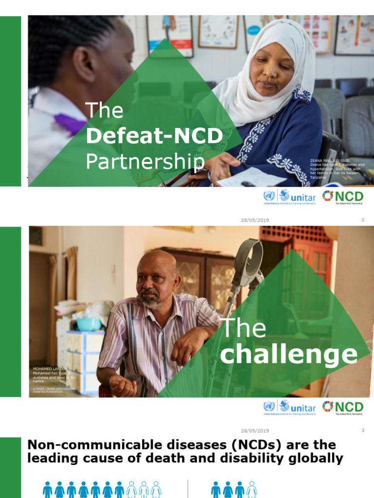 Defeat NCD Partnership Presentation | PDF | Non Communicable Disease ...