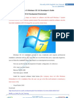 Chapter 9.1 - Creating Windows CE 6.0 Development Environment
