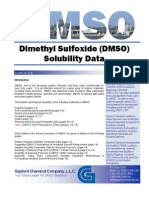 Solubility in DMSO