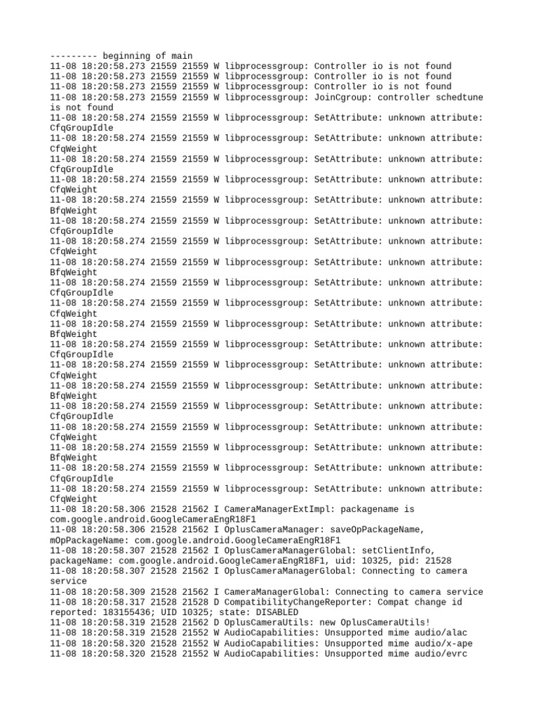 Log Cat 1762600858226 | PDF | Computer Architecture | Computing Platforms