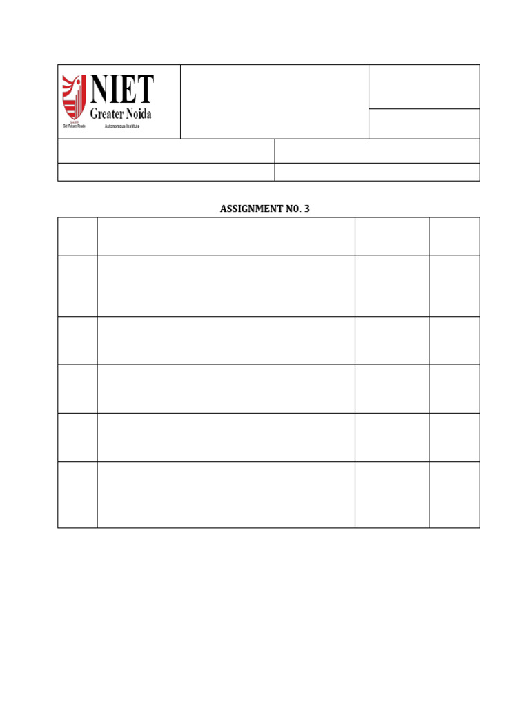 Assignment 3 OS | PDF
