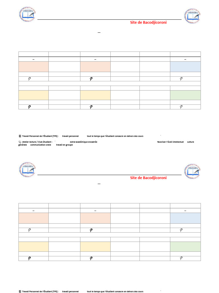 Emploi du temps Licence 3 ISTAG 2025-2026 | PDF | Université | Économie