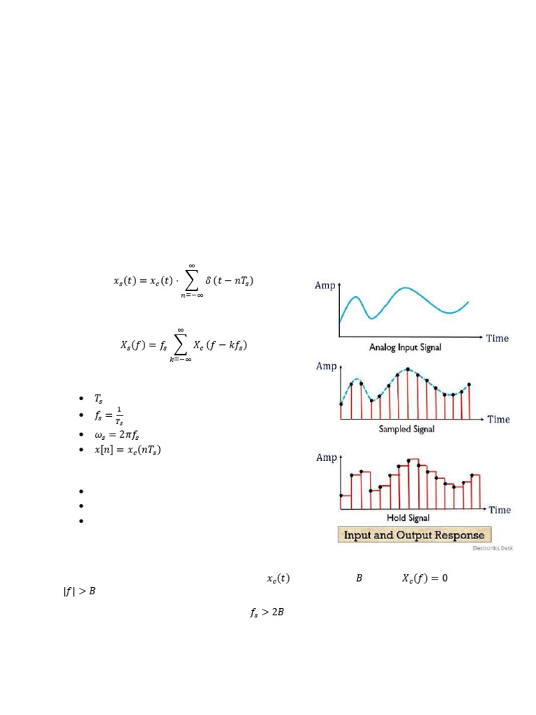 Chapter 2 | PDF | Sampling (Signal Processing) | Mathematical Analysis