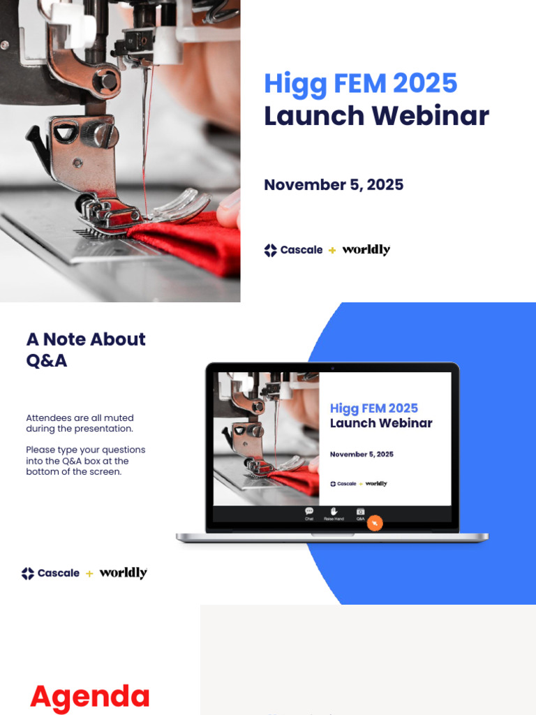 Higg FEM 2025 Launch Webinar Insights | PDF