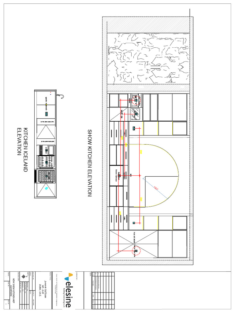 New Show Kitchen MEP Elevations | PDF