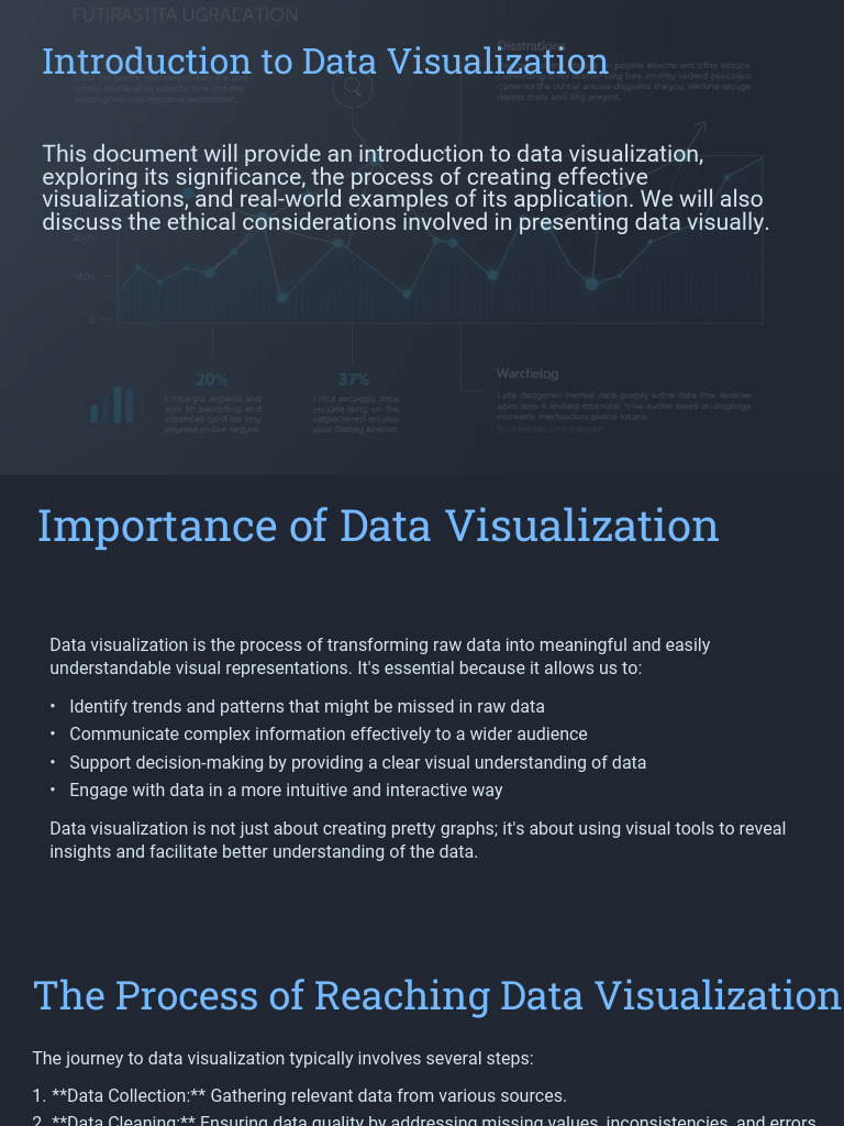Introduction To Data Visualization | PDF | Data | Chart
