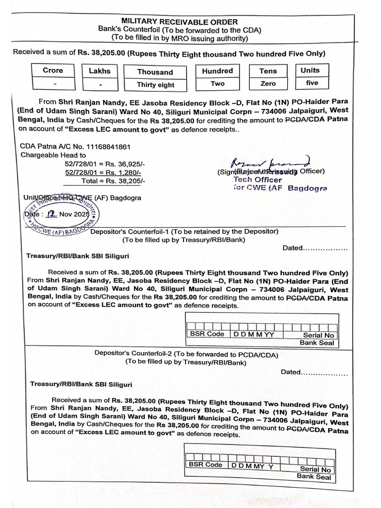 Mro Nandy Sir | PDF