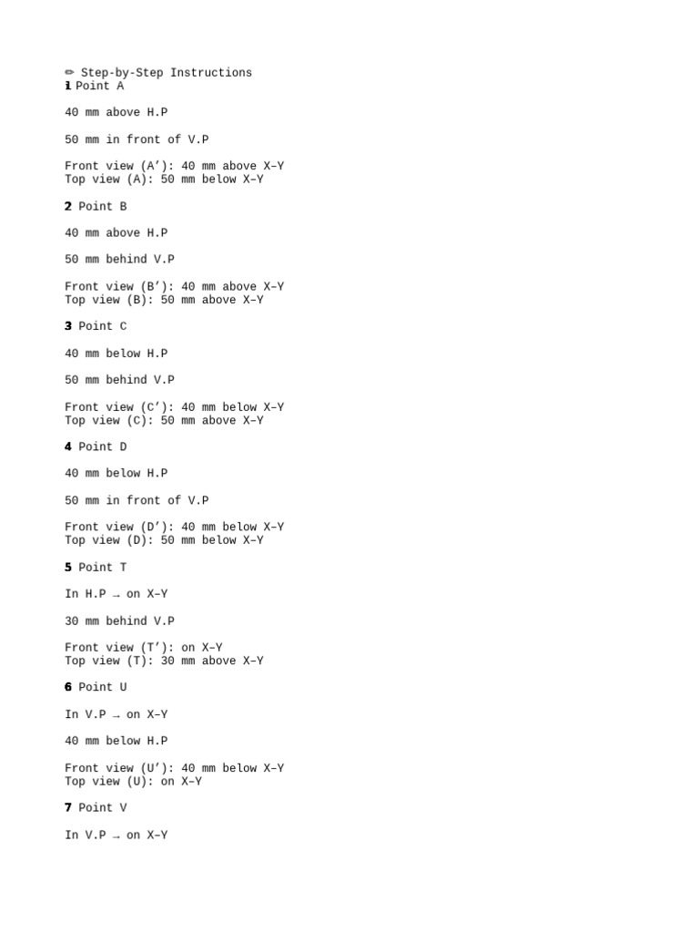 Drawing Homework | PDF