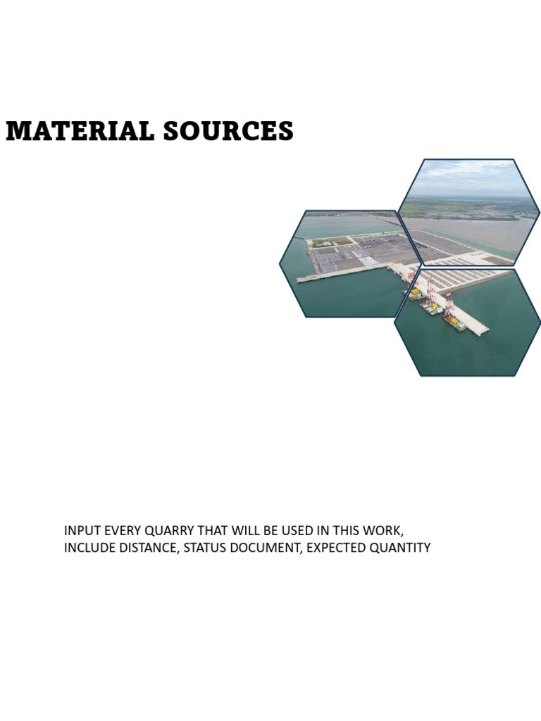 Material Sources | PDF