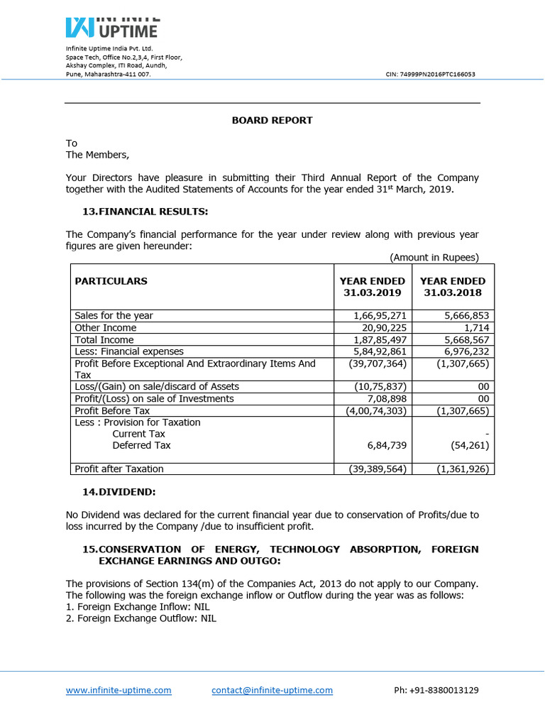 Sample ITC Report | PDF | Taxes | Dividend