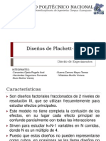 Disenos de Plackett-Burman