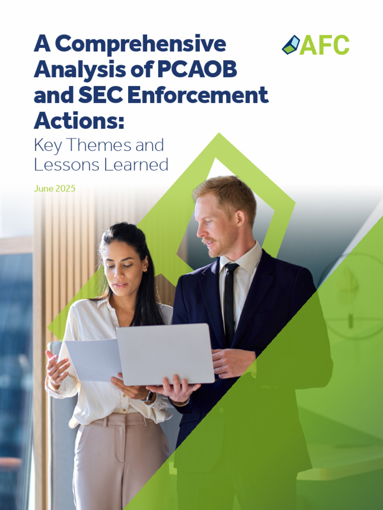 PCAOB Enforcement Insights for 2025 | PDF | U.S. Securities And ...