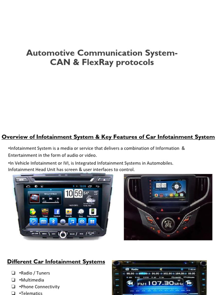 CAN and FlexRay Protocol ?? | PDF | Computer Network | Computer Networking