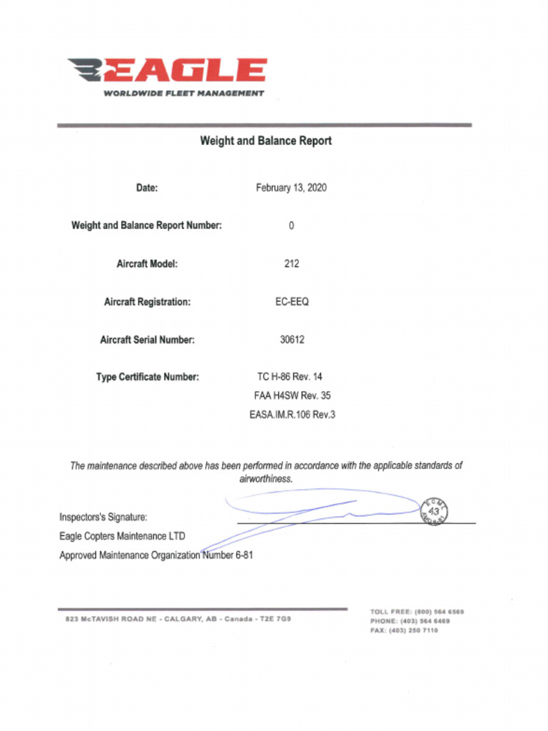 30612 W&B Signed | PDF | Vehicles | Motor Vehicle