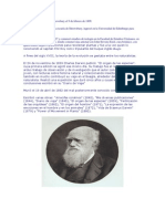 Charles Darwin Nació en Shrewsbury El 9 de Febrero de 1809