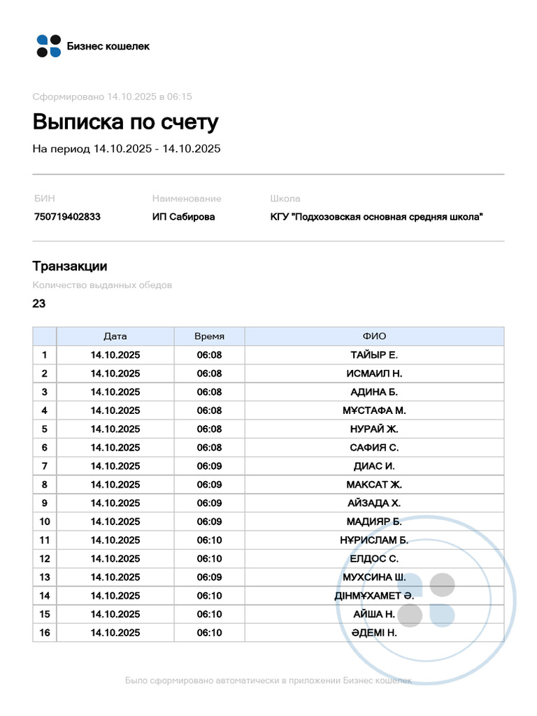 Report - School - 121040002825 - 2025 10 14 2025 10 14 | PDF