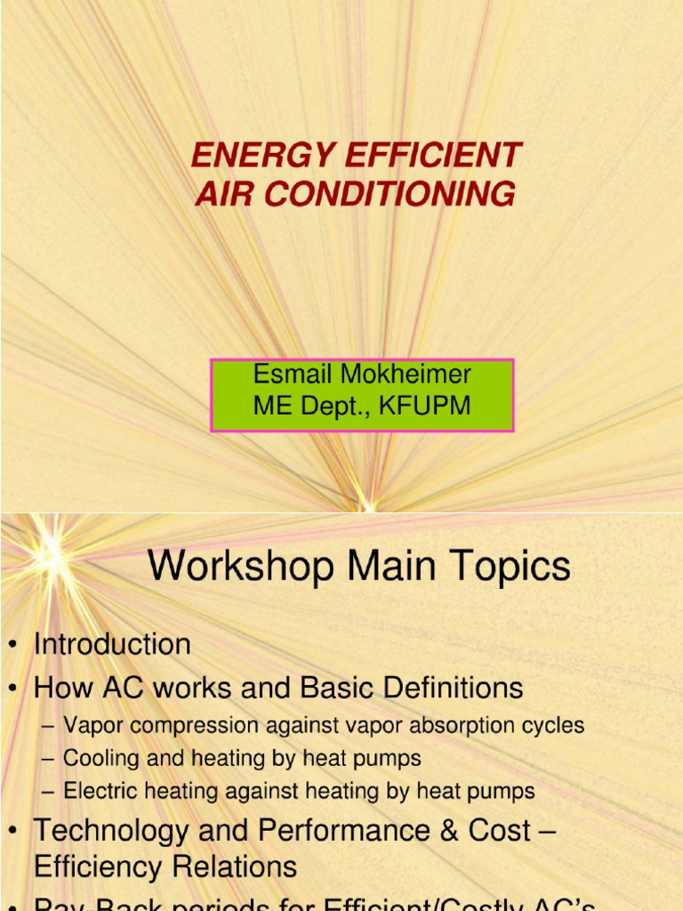 Presentation On HVAC System | PDF
