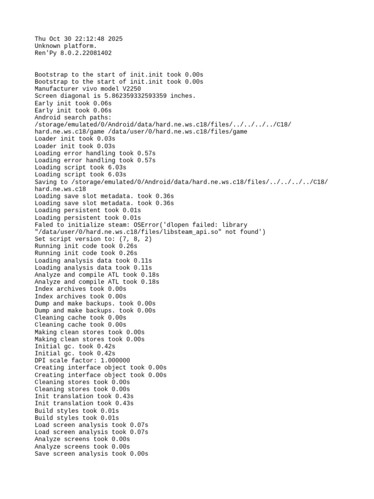 log | PDF | Computer Programming | Operating System Technology