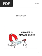 MRI Safety Zones Explained | PDF | Magnetic Resonance Imaging | Risk