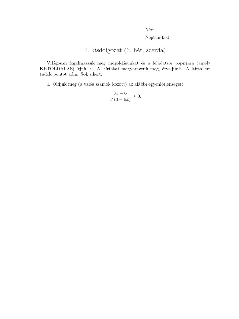 03 Hét Kisdoga Szerda | PDF