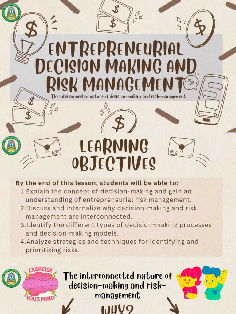 Entrepreneurial Decision-Making & Risks | PDF | Risk | Decision Making