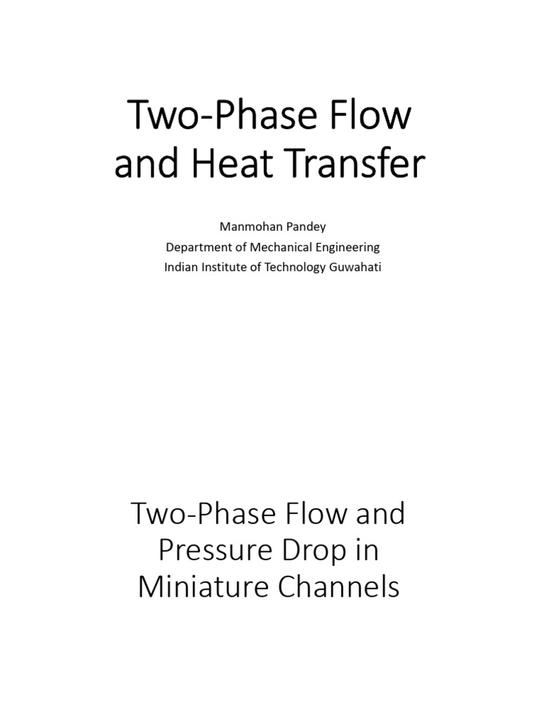 5c - Pressure Drop in Two Phase Flow - 2-Corrected-Print | PDF ...