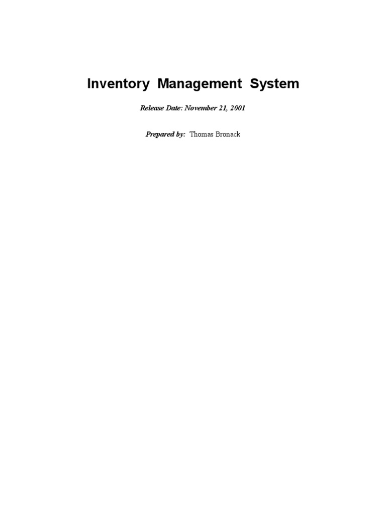 Comprehensive Inventory Management Guide | PDF | Inventory | Production ...