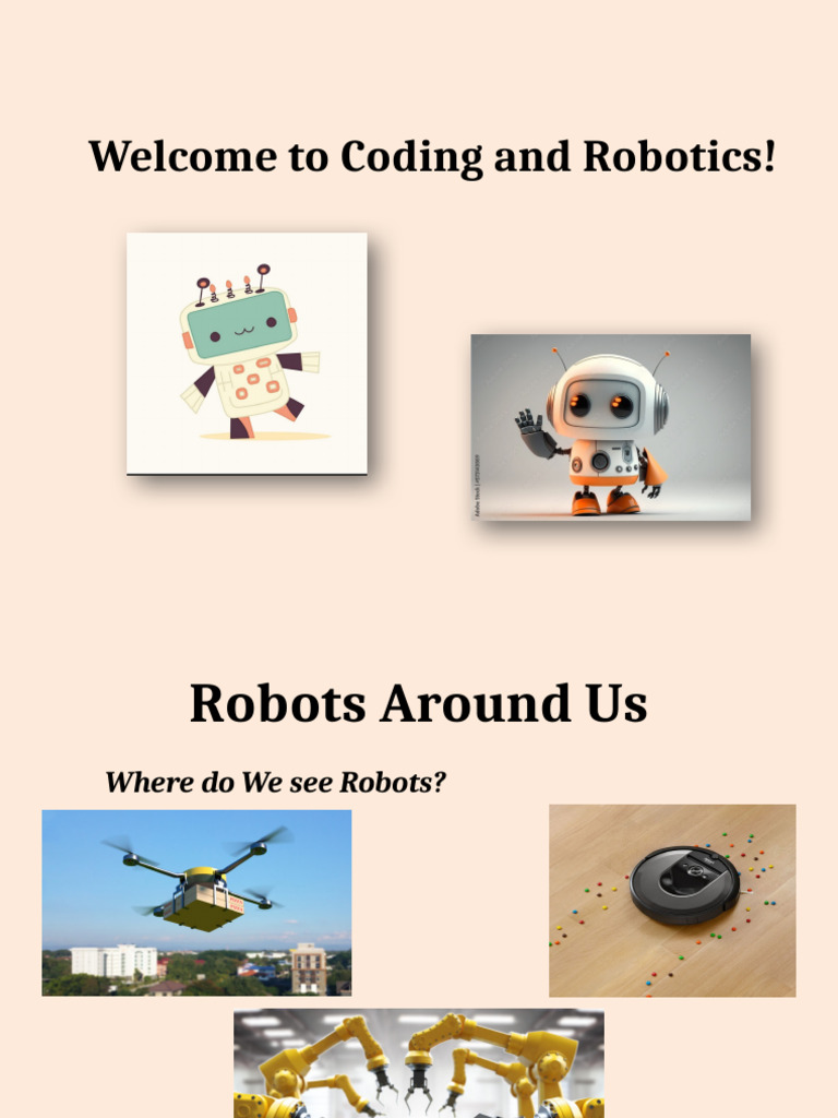 Introduction to Coding and Robotics | PDF