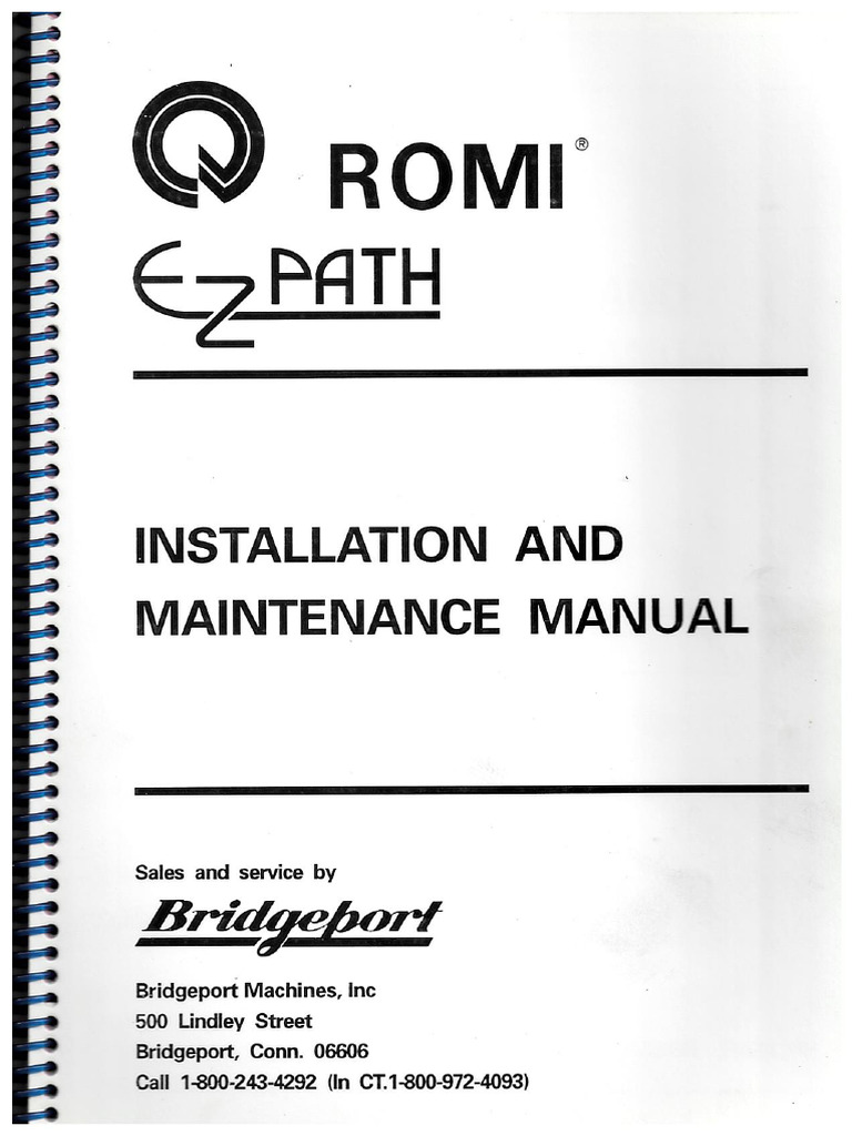 Installation and Maintenance Manual EZ PATH | PDF