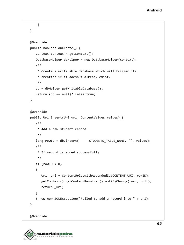 331413188 Android Tutorial 81 | PDF
