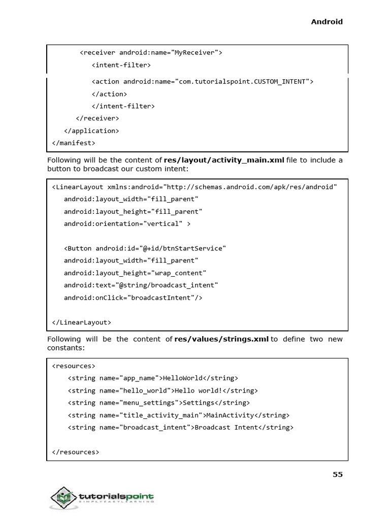 Android Tutorial 71 | PDF