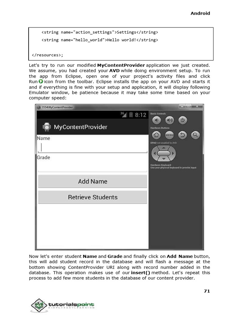 331413188 Android Tutorial 87 | PDF