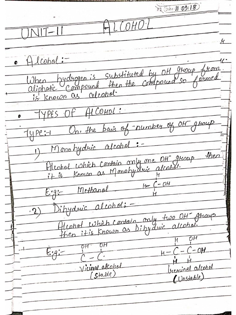 Unit - 11 Notes-1 | PDF