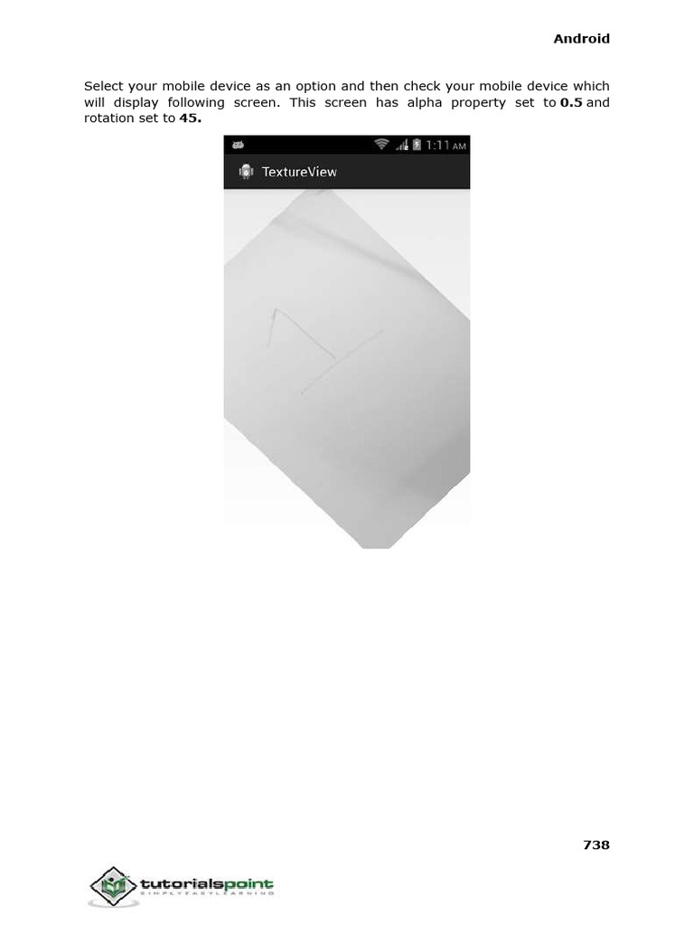 Android Mobile Device Screen Settings | PDF