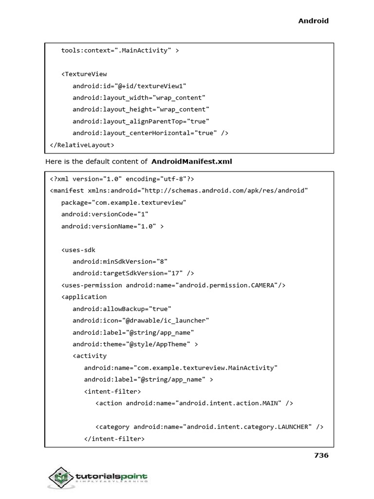 Android Tutorial 752 | PDF