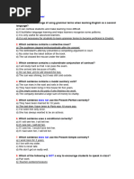 TEFL Teacher Record Answer Key | PDF | Part Of Speech | Teachers
