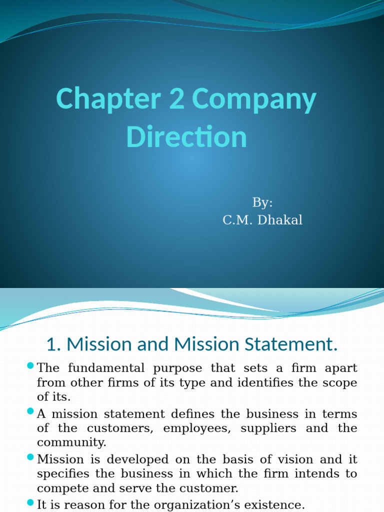 Crafting Mission and Vision Statements | PDF | Strategic Management ...