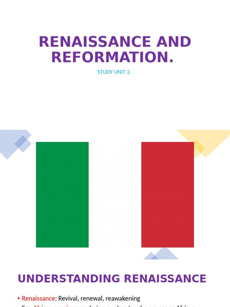 Renaissance and Reformation Overview | PDF | Renaissance | Martin Luther