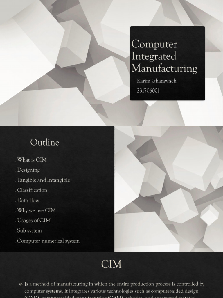 Computer Integrated Manufacturing 7 | PDF