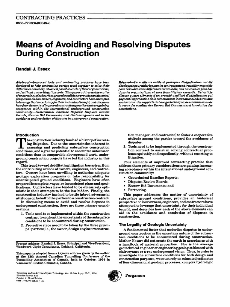 1 s2.0 088677989600048X Main | PDF | Alternative Dispute Resolution ...