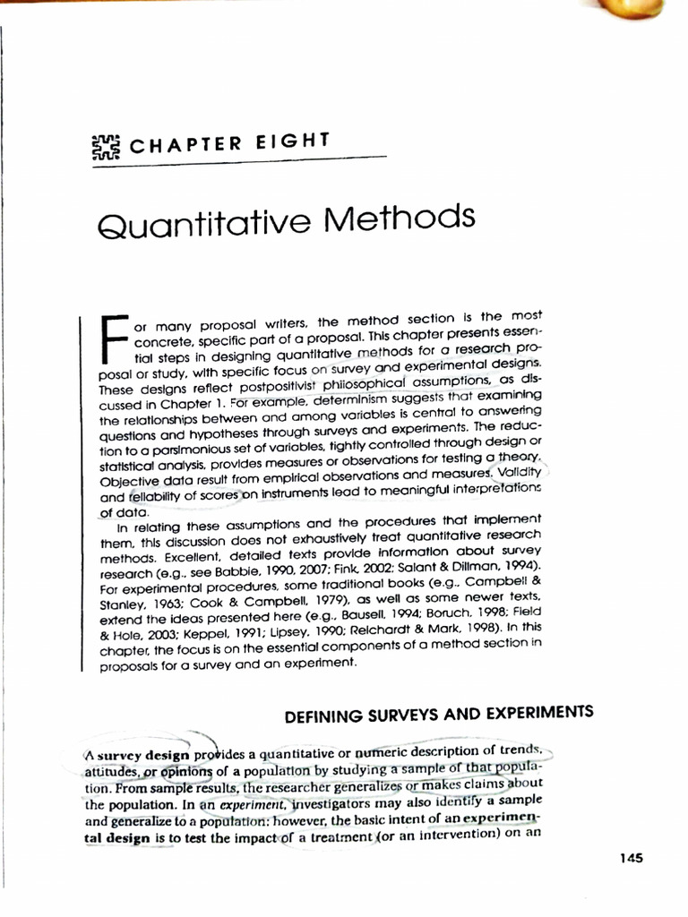 Quantitative Research | PDF