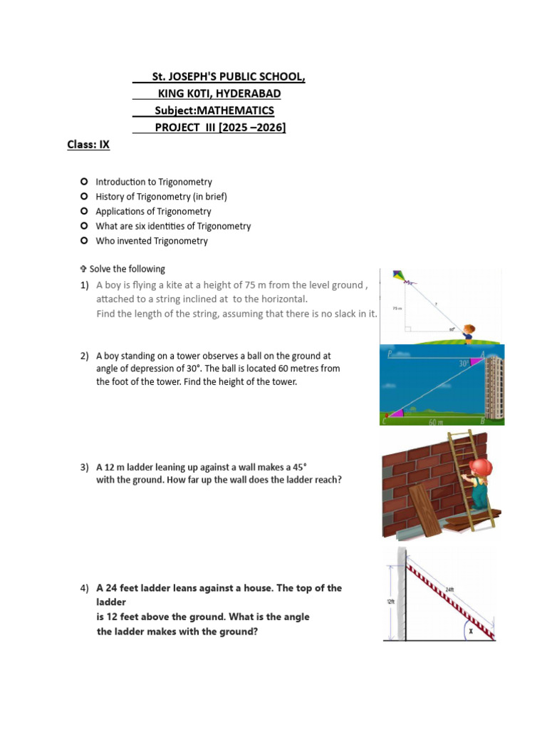 Maths Project III 2025-26 | PDF