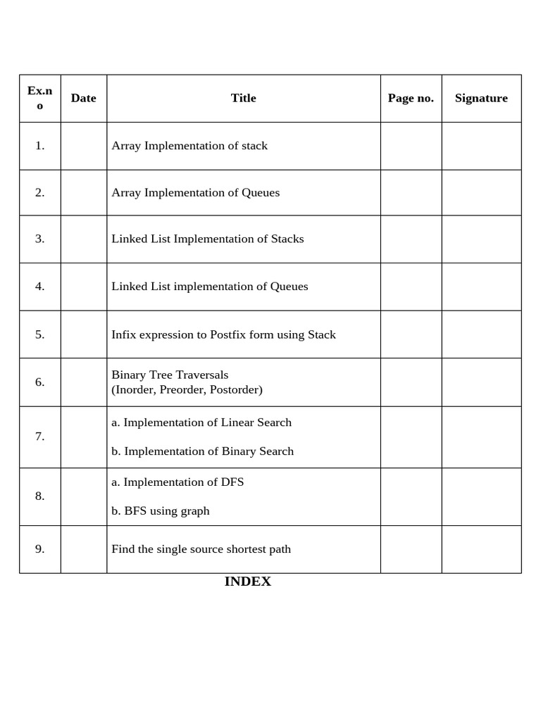 DS Index | PDF