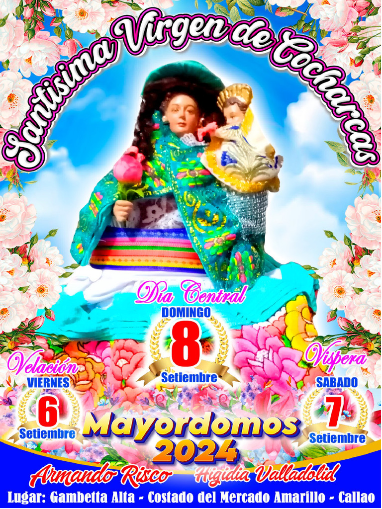 Oración a la Virgen de Cocharcas | PDF | Intercesión | Oración