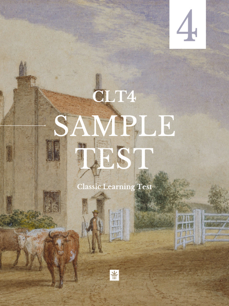 CLT4 Sample Test | PDF | Peter Pan | Foot (Unit)
