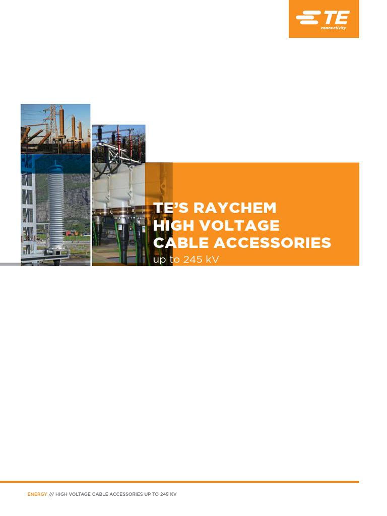 High Voltage Cable Accessories Guide | PDF | Insulator (Electricity ...