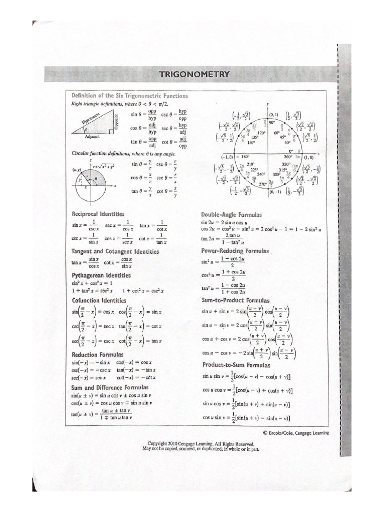 Trigonometry | PDF