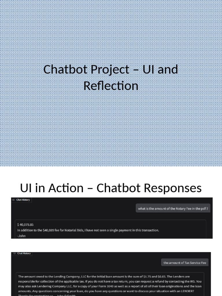 Enhanced Chatbot UI with Document QA | PDF