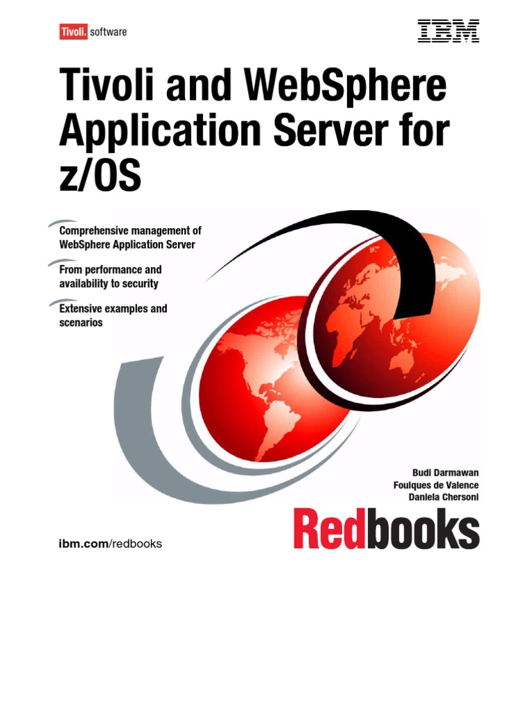 Tivoli and WebSphere Application Server On Z-OS Sg247062 | PDF ...